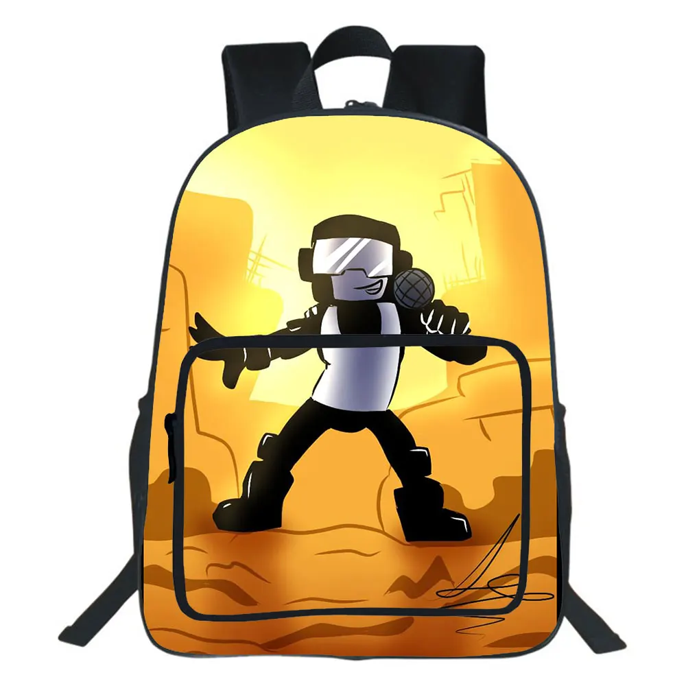 

Friday Night Funkin Backpack Fashion Backpacks Teen School Bag Cartoon Rucksack Unisex Bag 19 Inches Bag Mochila