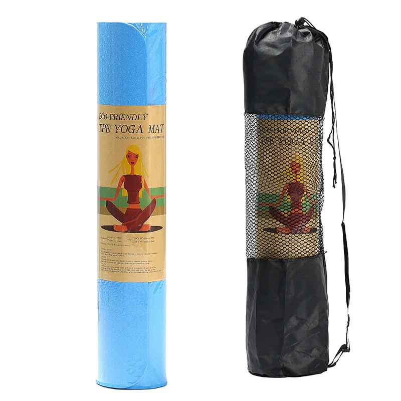 6mm TPE Yoga Mat Workout Lose Weight Anti-skid Pilates Pads Beginner Carpet Environmental Fitness Gymnastics Mats for Gym,Home
6mm TPE Yoga Mat Workout Lose Weight Anti-skid Pilates Pads Beginner Carpet Environmental Fitness Gymnastics Mats for Gym,Home