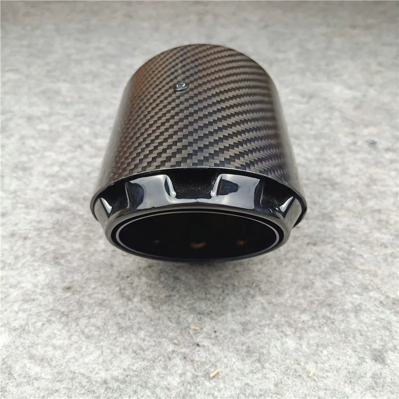 Genuine Quality Uniersal One Piece Three Layers Carbon Exhaust Tips Glossy Black For Tuning Muffler Nozzles End Pipes
Genuine Quality Uniersal One Piece Three Layers Carbon Exhaust Tips Glossy Black For Tuning Muffler Nozzles End Pipes