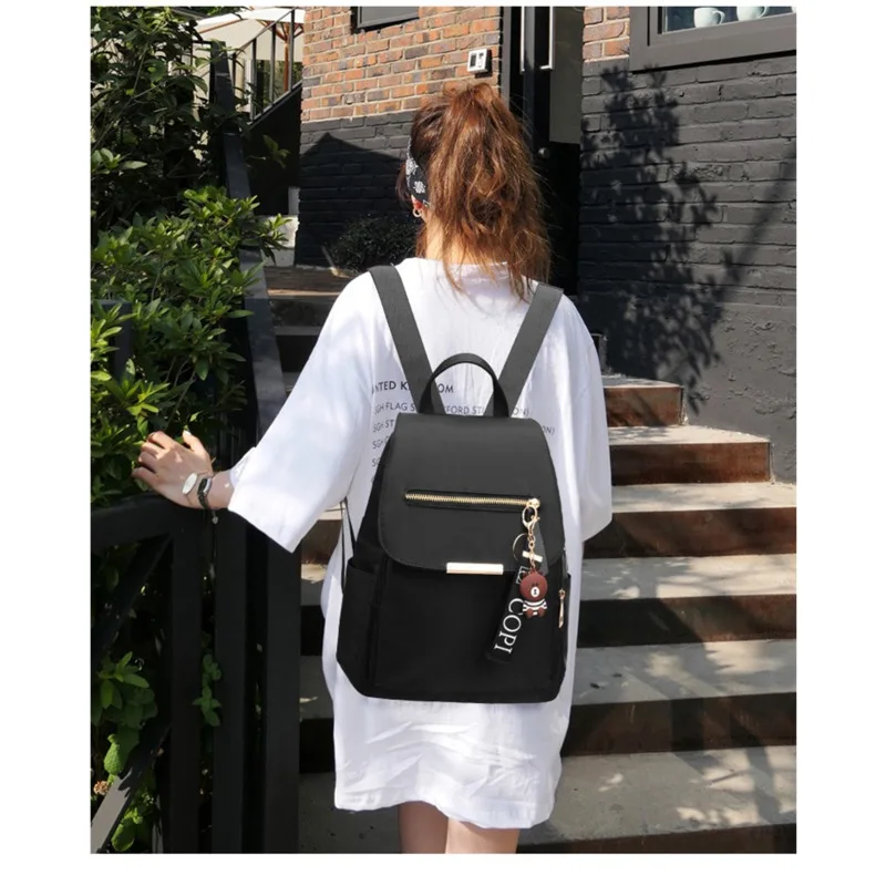 Waterproof Female Backpack High Capacity Women Rucksack Lady Shoulder Bag Fashion Handbag Solid Color Schoolbag for Teenage Girl
Waterproof Female Backpack High Capacity Women Rucksack Lady Shoulder Bag Fashion Handbag Solid Color Schoolbag for Teenage Girl