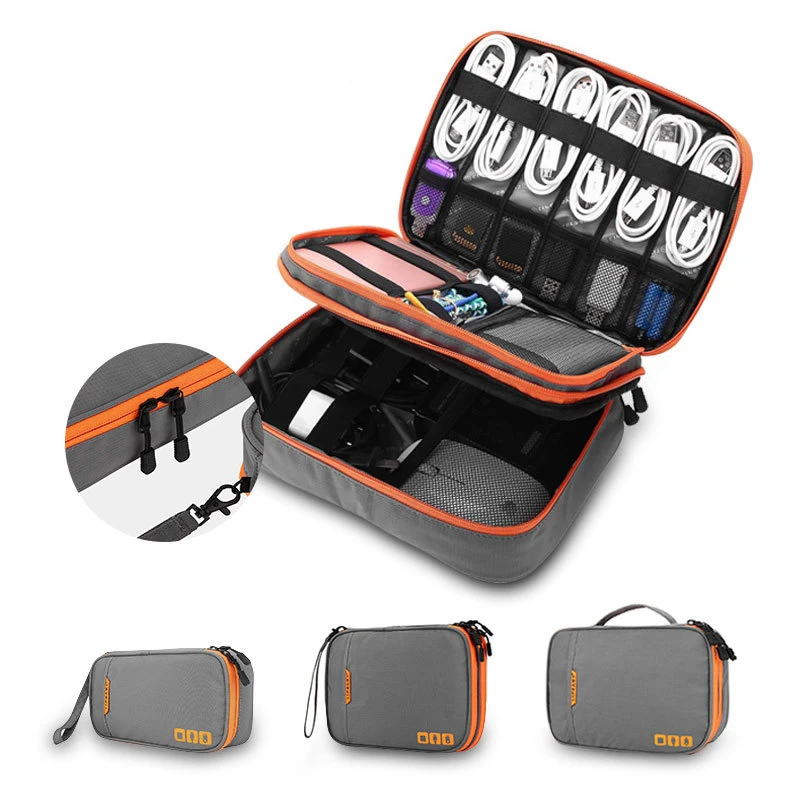 TUUTH Travel Cable Storage Multi-Function Digital Storage Bag Gadget Organizer Digital Pouch Ipad Earphone Charge Double Layer
TUUTH Travel Cable Storage Multi-Function Digital Storage Bag Gadget Organizer Digital Pouch Ipad Earphone Charge Double Layer