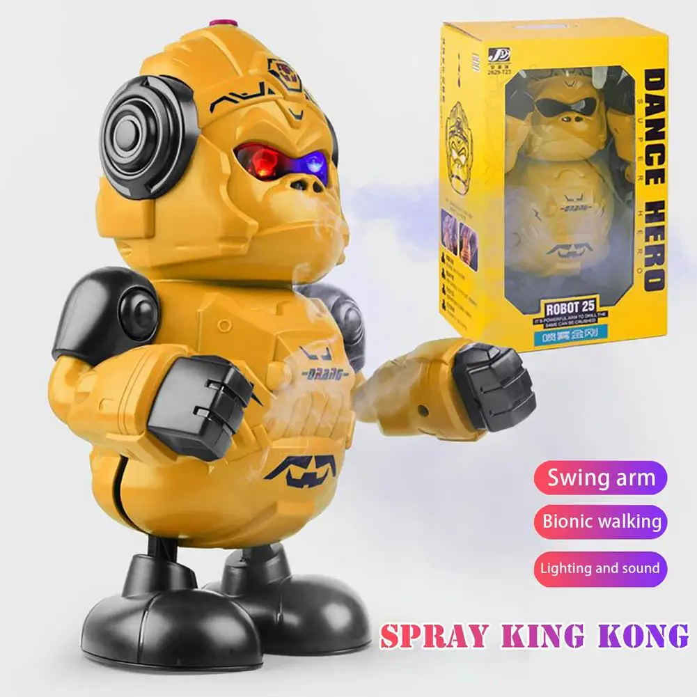 Dancing Robot Toy Rotating Musical Luminous Dazzling Dance Doll Toy Electric Toy For Child Mini Robot Model
Dancing Robot Toy Rotating Musical Luminous Dazzling Dance Doll Toy Electric Toy For Child Mini Robot Model