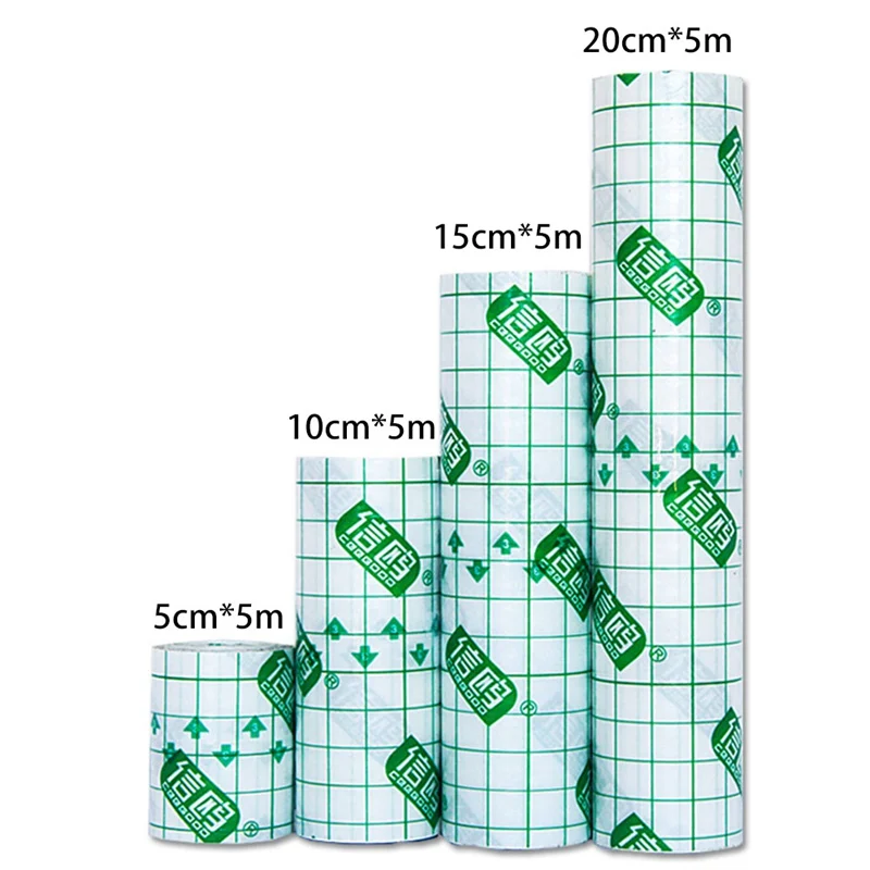 1Roll Transparent Tape PU Film Adhesive Plaster Waterproof Anti-allergic Medicinal Wound Dressing Fixation Tape 4 Size!!
1Roll Transparent Tape PU Film Adhesive Plaster Waterproof Anti-allergic Medicinal Wound Dressing Fixation Tape 4 Size!!