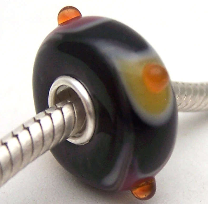 PJG2755 100% S925 Sterling Silver Beads Murano Glass beads Fit European Charms Bracelet charms diy jewelry Lampwork GlassBeads
PJG2755 100% S925 Sterling Silver Beads Murano Glass beads Fit European Charms Bracelet charms diy jewelry Lampwork GlassBeads
