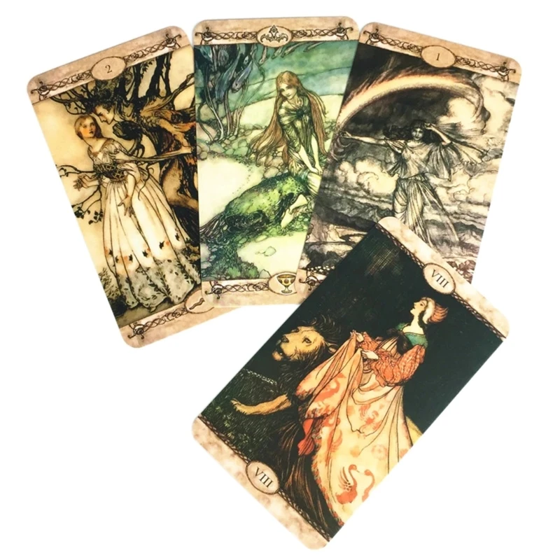 2022 New 78-Card Deck Rackham Tarots Divination Fate Oracle Cards Family Party Board Game
2022 New 78-Card Deck Rackham Tarots Divination Fate Oracle Cards Family Party Board Game