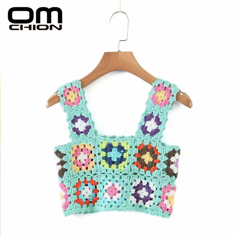 OMCHION трикотажные укороченные топы для женщин 2021 новый летний Цвет крючком Цветочный жилет с вышивкой повседневные Элегантные пляжные майки...
OMCHION трикотажные укороченные топы для женщин 2021 новый летний Цвет крючком Цветочный жилет с вышивкой повседневные Элегантные пляжные майки...