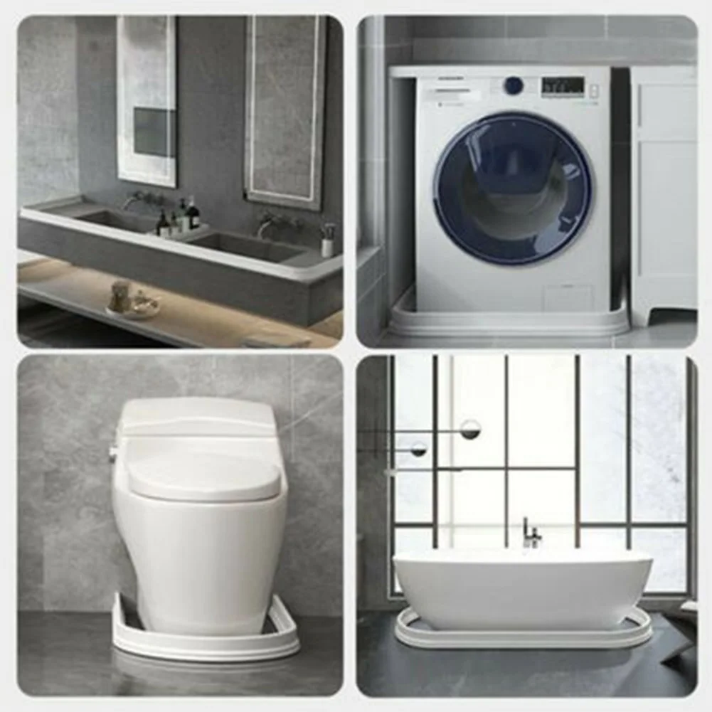 Silicone Water Barrier 0.8M/ 1M/ 1.5M For Bathroom White Water Separation Flood Barrier Water Blocker Bothroom Accessories
Silicone Water Barrier 0.8M/ 1M/ 1.5M For Bathroom White Water Separation Flood Barrier Water Blocker Bothroom Accessories