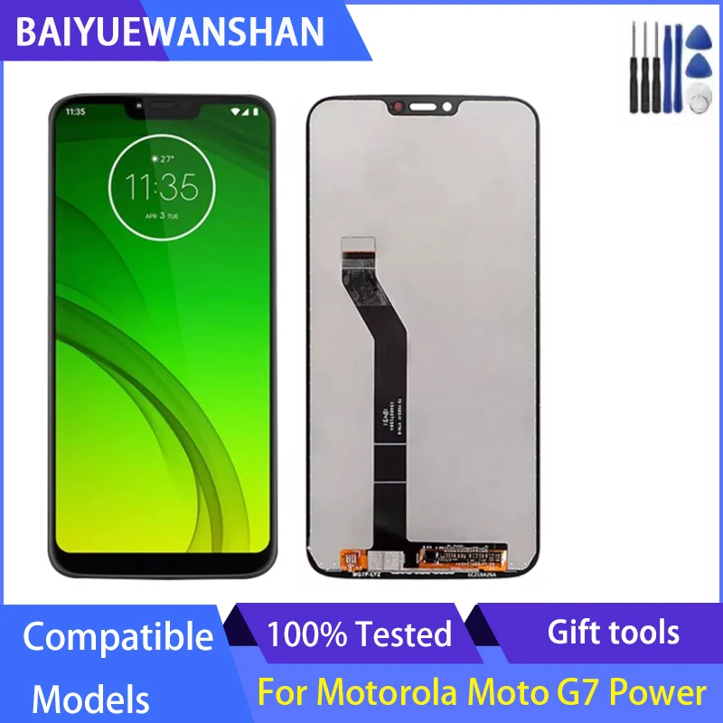 6.2" For Motorola Moto G7 Power LCD Display Touch Screen Digitizer Assembly With Frame For MOTO G7 Power XT1955-5 XT1955-6 LCD
6.2" For Motorola Moto G7 Power LCD Display Touch Screen Digitizer Assembly With Frame For MOTO G7 Power XT1955-5 XT1955-6 LCD