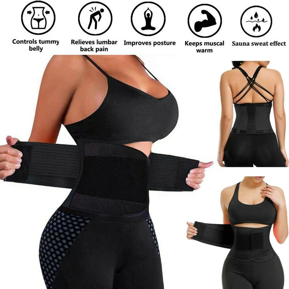 Женский корсет для тренировки талии, спортивный корсет для похудения, пояс для упражнений, тренировок, тренажерного зала, шейпер для тренир... 
Женский корсет для тренировки талии, спортивный корсет для похудения, пояс для упражнений, тренировок, тренажерного зала, шейпер для тренир...