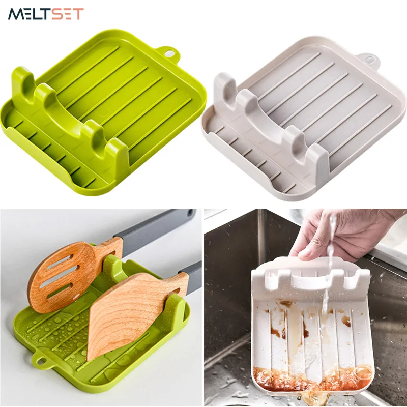 Round Kitchen Spoon Holder Organizer Plastic Spoon Rest Fork Spatula Chopsticks Rack Non-slip Spoons Pad Kitchen Cooking Tools
Round Kitchen Spoon Holder Organizer Plastic Spoon Rest Fork Spatula Chopsticks Rack Non-slip Spoons Pad Kitchen Cooking Tools