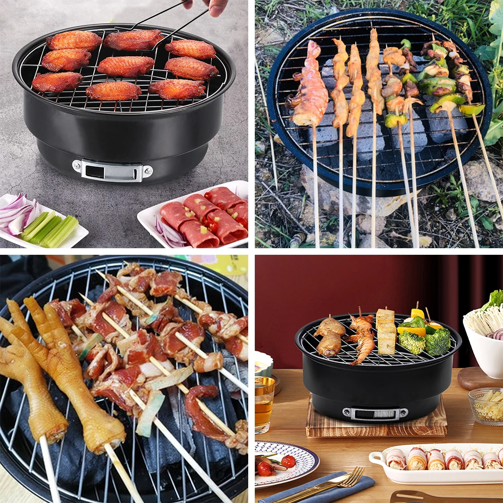 Portable BBQ Grill Stainless Steel Foldable Charcoal Grill Family Party BBQ Outdoor Picnic Camping BBQ Round Carbon Grill
Portable BBQ Grill Stainless Steel Foldable Charcoal Grill Family Party BBQ Outdoor Picnic Camping BBQ Round Carbon Grill