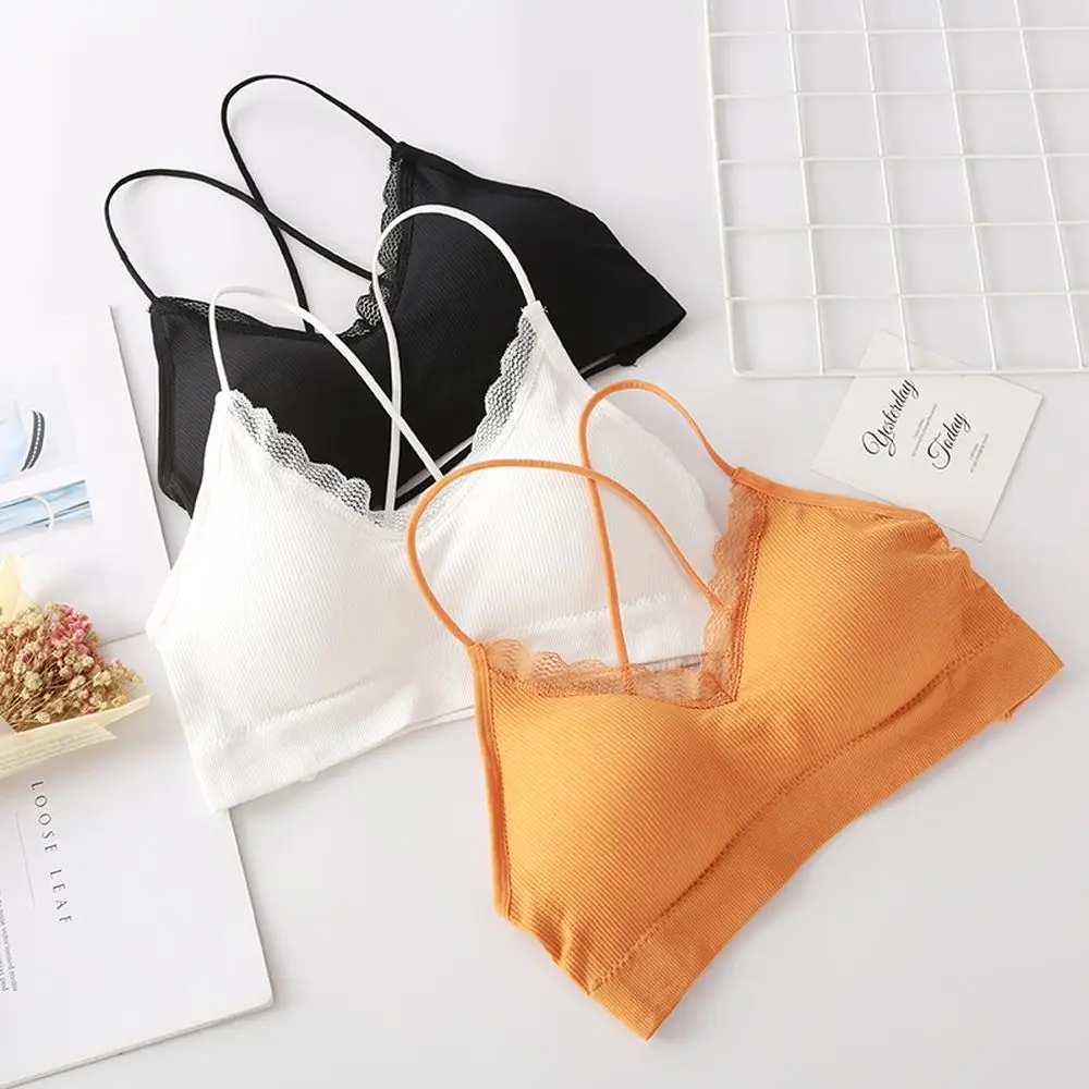 Women Bra Sexy Lingerie Underwear Girl Beautiful Female Lace Lingerie Tube Top No Steel Ring Wrapped Chest Thin Shoulder Straps
Women Bra Sexy Lingerie Underwear Girl Beautiful Female Lace Lingerie Tube Top No Steel Ring Wrapped Chest Thin Shoulder Straps