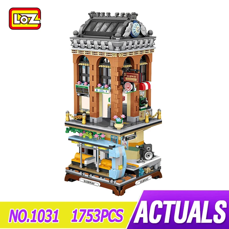 Конструктор LOZ 1031, мини-Платформа станции метро Шанхай, Сборная модель, детская развивающая игрушка, подарок на день рождения
Конструктор LOZ 1031, мини-Платформа станции метро Шанхай, Сборная модель, детская развивающая игрушка, подарок на день рождения