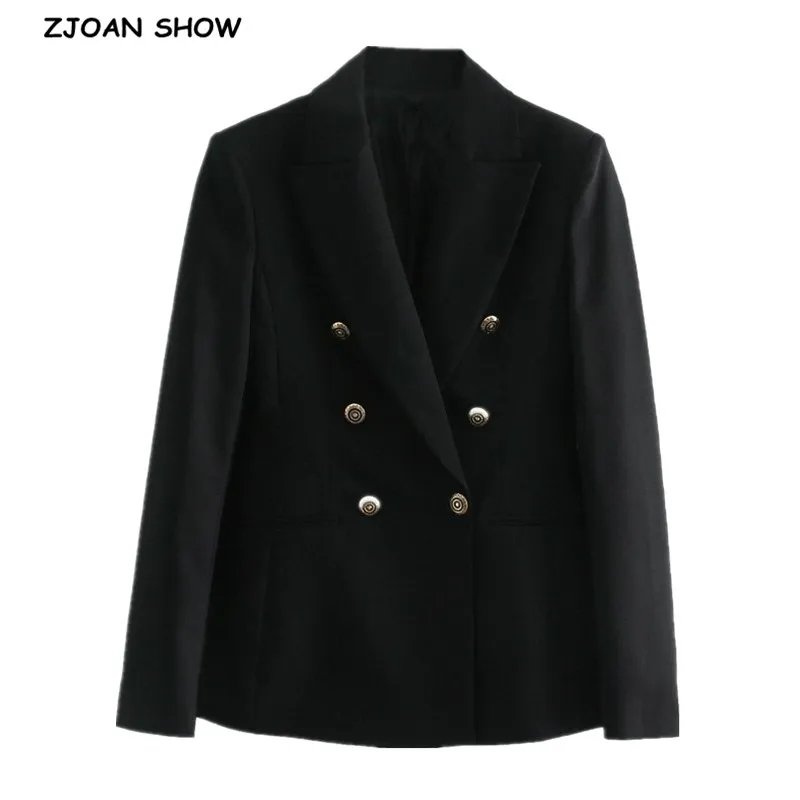 2020 Autumn Double Breasted Buttons OL Blazer Elegant Women Slim fit Mid Long Suit Coat Fashion Outercoat
2020 Autumn Double Breasted Buttons OL Blazer Elegant Women Slim fit Mid Long Suit Coat Fashion Outercoat