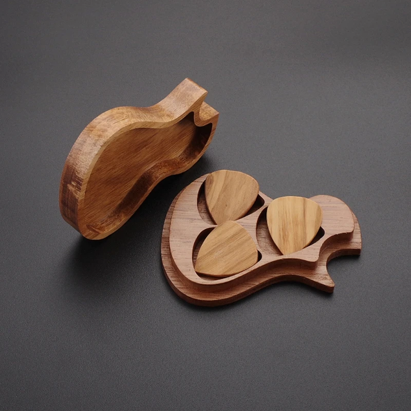 A5KC Guitar Pick Box Holder Wooden Collector with 3 Pieces Wood Picks Guitar Wooden Box Holder Wood Guitar Picks Classical
A5KC Guitar Pick Box Holder Wooden Collector with 3 Pieces Wood Picks Guitar Wooden Box Holder Wood Guitar Picks Classical