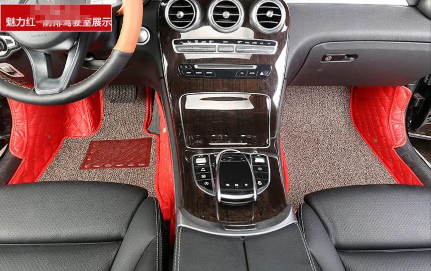 Leather Wire Mats Special Car Floor Mats Custom Fit For Mercedes Benz GLE320 GLC260 GLA200 Car Styling Carpet Cover Accessories
Leather Wire Mats Special Car Floor Mats Custom Fit For Mercedes Benz GLE320 GLC260 GLA200 Car Styling Carpet Cover Accessories