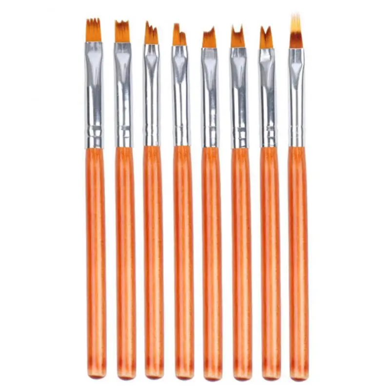 8Pcs Acrylic Nail Art Brush Set Nail Carving UV Gel Nail Painting Flower Drawing Pen Nail Brushes Nail Tool Nail Art Paint Brush 
8Pcs Acrylic Nail Art Brush Set Nail Carving UV Gel Nail Painting Flower Drawing Pen Nail Brushes Nail Tool Nail Art Paint Brush