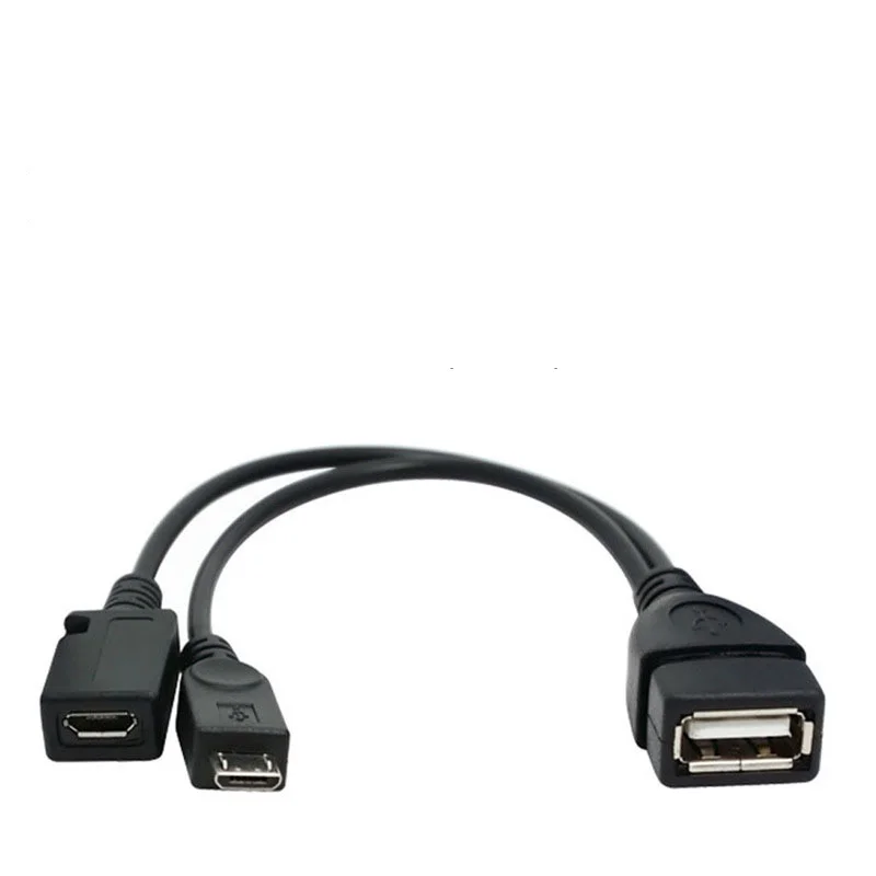 1pc 2 In 1 OTG Micro USB Host Power Y Splitter USB Adapter to Micro 5 Pin Male Female Cable
1pc 2 In 1 OTG Micro USB Host Power Y Splitter USB Adapter to Micro 5 Pin Male Female Cable