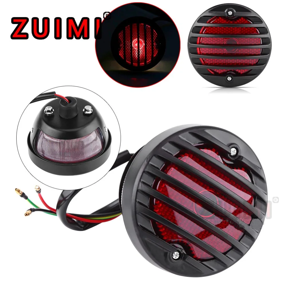 Motorcycle Round Tail Light Harley Retro Car Plastic Grille Guardrail cover Brake Light Suitable For Harley And Other Retro Cars
Motorcycle Round Tail Light Harley Retro Car Plastic Grille Guardrail cover Brake Light Suitable For Harley And Other Retro Cars