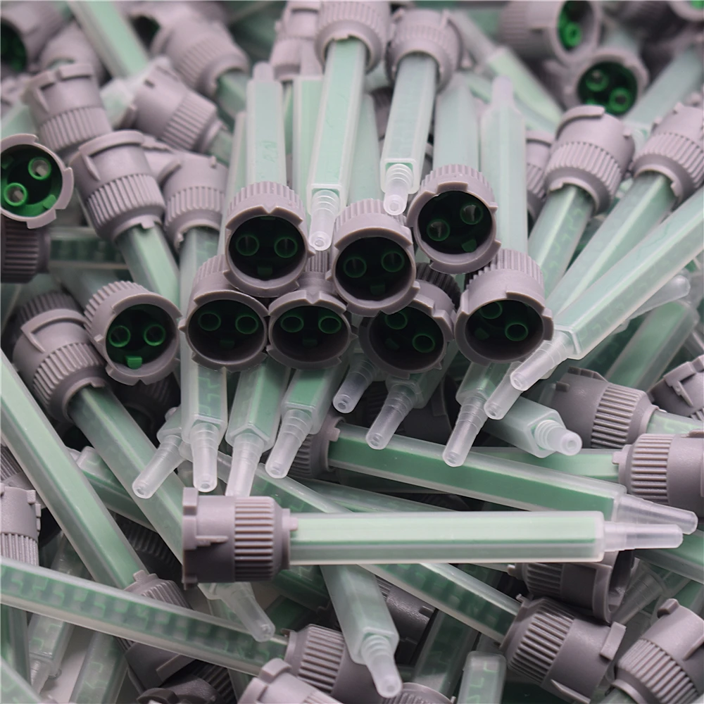 30 Piece AB Glue Static Mixed Tube Epoxy Adhesive Applicator Square Mixer Nozzle 1:1 Mix Ratio Dual Cartridge Mixing Nozzle Set
30 Piece AB Glue Static Mixed Tube Epoxy Adhesive Applicator Square Mixer Nozzle 1:1 Mix Ratio Dual Cartridge Mixing Nozzle Set
