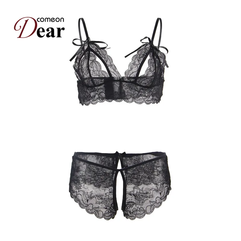 Comeondear Ultra-Thin Transparent Breathable Solid Lace Crotchless Booty Short Underwear Bra Set Sexy Erotic Lingerie RB80374
Comeondear Ultra-Thin Transparent Breathable Solid Lace Crotchless Booty Short Underwear Bra Set Sexy Erotic Lingerie RB80374