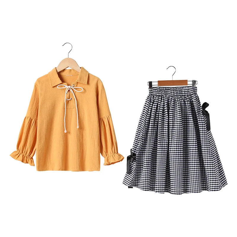 Elegant Spring Autumn Children Clothes Baby Girls Blouse + Dress Kids Teenagers Tracksuit Sport Suits Outwear High Quality
Elegant Spring Autumn Children Clothes Baby Girls Blouse + Dress Kids Teenagers Tracksuit Sport Suits Outwear High Quality