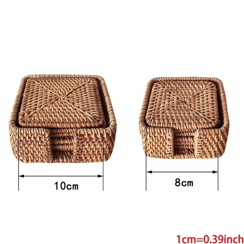 Rattan Coasters, Coasters Exotic Handmade Teacup Coasters, Creative Gift for Kit 
Rattan Coasters, Coasters Exotic Handmade Teacup Coasters, Creative Gift for Kit
