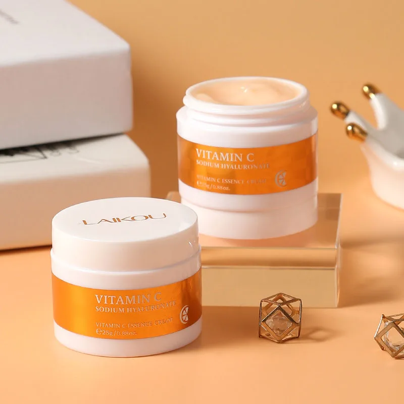 LAIKOU Vitamin C Essence Whitening Facial Cream Remove Wrinkles Anti Oxidation Fade Fine Lines Shrink Pores Anti Aging Skin Care
LAIKOU Vitamin C Essence Whitening Facial Cream Remove Wrinkles Anti Oxidation Fade Fine Lines Shrink Pores Anti Aging Skin Care