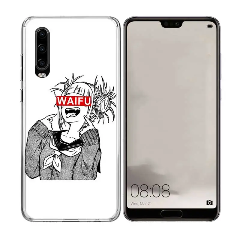 Мягкий силиконовый чехол Sugoi Senpai Anime Waifu для Huawei P40 P30 P20 P10 lite Mate 10 20 Pro телефона |