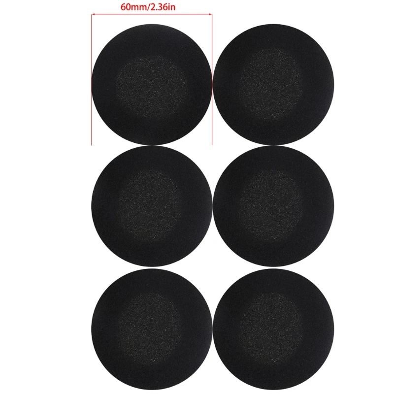 2021 New 6pcs Replacement Soft Sponge Ear Pads Covers For Headphone Headset 60mm
2021 New 6pcs Replacement Soft Sponge Ear Pads Covers For Headphone Headset 60mm