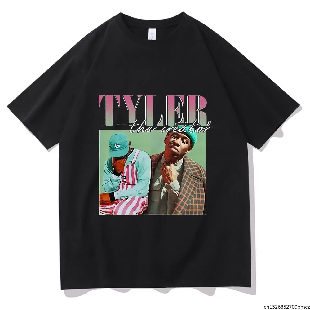 Tyler The Creator 90s Christmas Tshirt Black Daily Women All-match T-shirt Korean Trend Tees Oversized Hip Hop T Shirts 
Tyler The Creator 90s Christmas Tshirt Black Daily Women All-match T-shirt Korean Trend Tees Oversized Hip Hop T Shirts