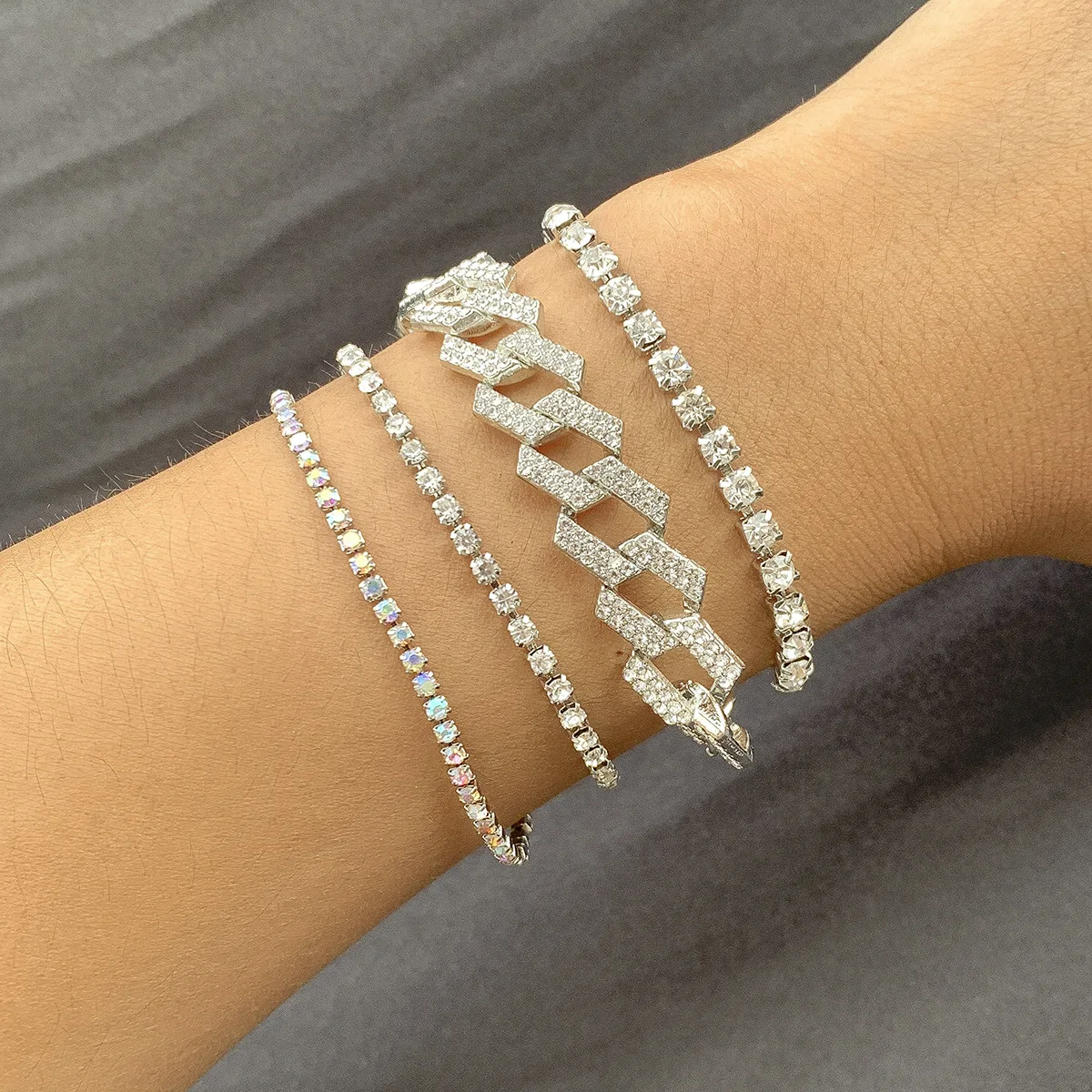 Vintage Punk Midi 4PCS Bracelet Set Women Chains Wristband Christmas Gifts Free Shipping Charm Hip Hop Jewelry
Vintage Punk Midi 4PCS Bracelet Set Women Chains Wristband Christmas Gifts Free Shipping Charm Hip Hop Jewelry