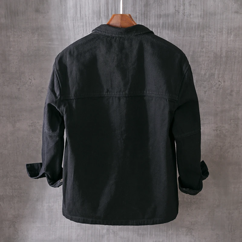 Men Cargo Jackets Casual Loose Khaki Thin Printing Work Shirts Spring Autumn Retro Turn-Down Collar Long Sleeve Tops Outerwear
Men Cargo Jackets Casual Loose Khaki Thin Printing Work Shirts Spring Autumn Retro Turn-Down Collar Long Sleeve Tops Outerwear