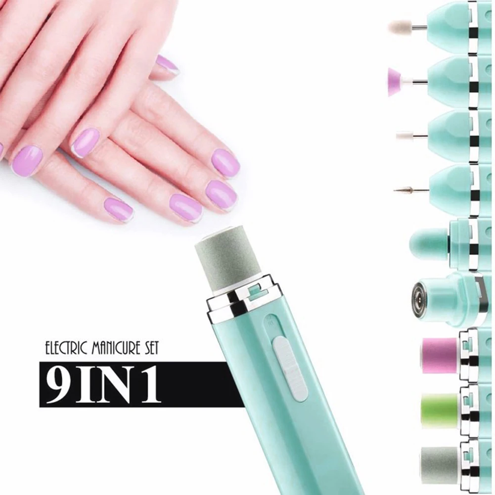 Multifunction Nails Grinder Electric Low Noise Nail Drill Cutter Machine Manicure Polisher Set Pedicure Art File for Women 
Multifunction Nails Grinder Electric Low Noise Nail Drill Cutter Machine Manicure Polisher Set Pedicure Art File for Women