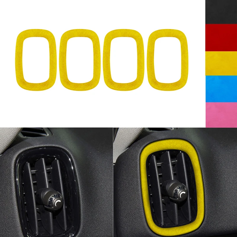 Suede Wrap For BMW Mini Cooper F60 2018 2019 2020 Interior Parts Car Back Air Conditioning Outlet Panel Trim Sticker 4 Pcs
Suede Wrap For BMW Mini Cooper F60 2018 2019 2020 Interior Parts Car Back Air Conditioning Outlet Panel Trim Sticker 4 Pcs
