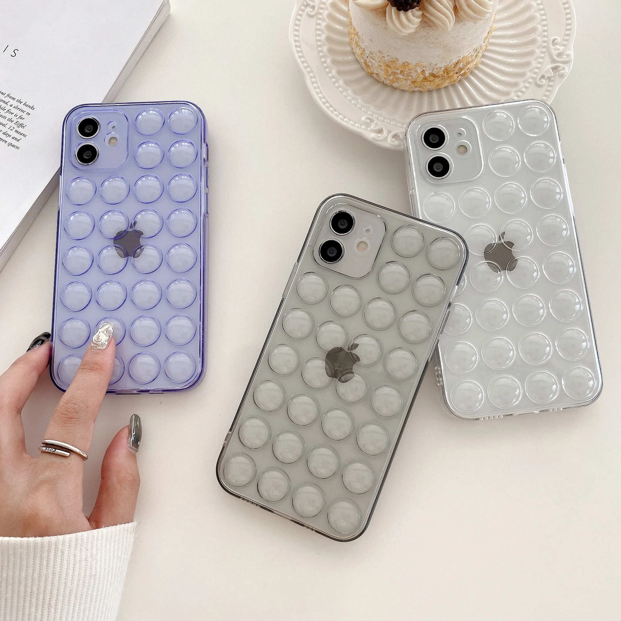 SImple Lovely Fashion Bubble TPU Soft Case For iPhone 13 12 Mini 11 Pro XS Max SE 2020 X XR 7 8 Plus Light Shockproof Cover
SImple Lovely Fashion Bubble TPU Soft Case For iPhone 13 12 Mini 11 Pro XS Max SE 2020 X XR 7 8 Plus Light Shockproof Cover