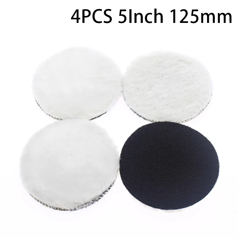 4X 5inch 125mm Car Polishing Pad Waxing Wool Polisher Bonnet For Rotary Tool Angle Grinder Polishing Pads
4X 5inch 125mm Car Polishing Pad Waxing Wool Polisher Bonnet For Rotary Tool Angle Grinder Polishing Pads