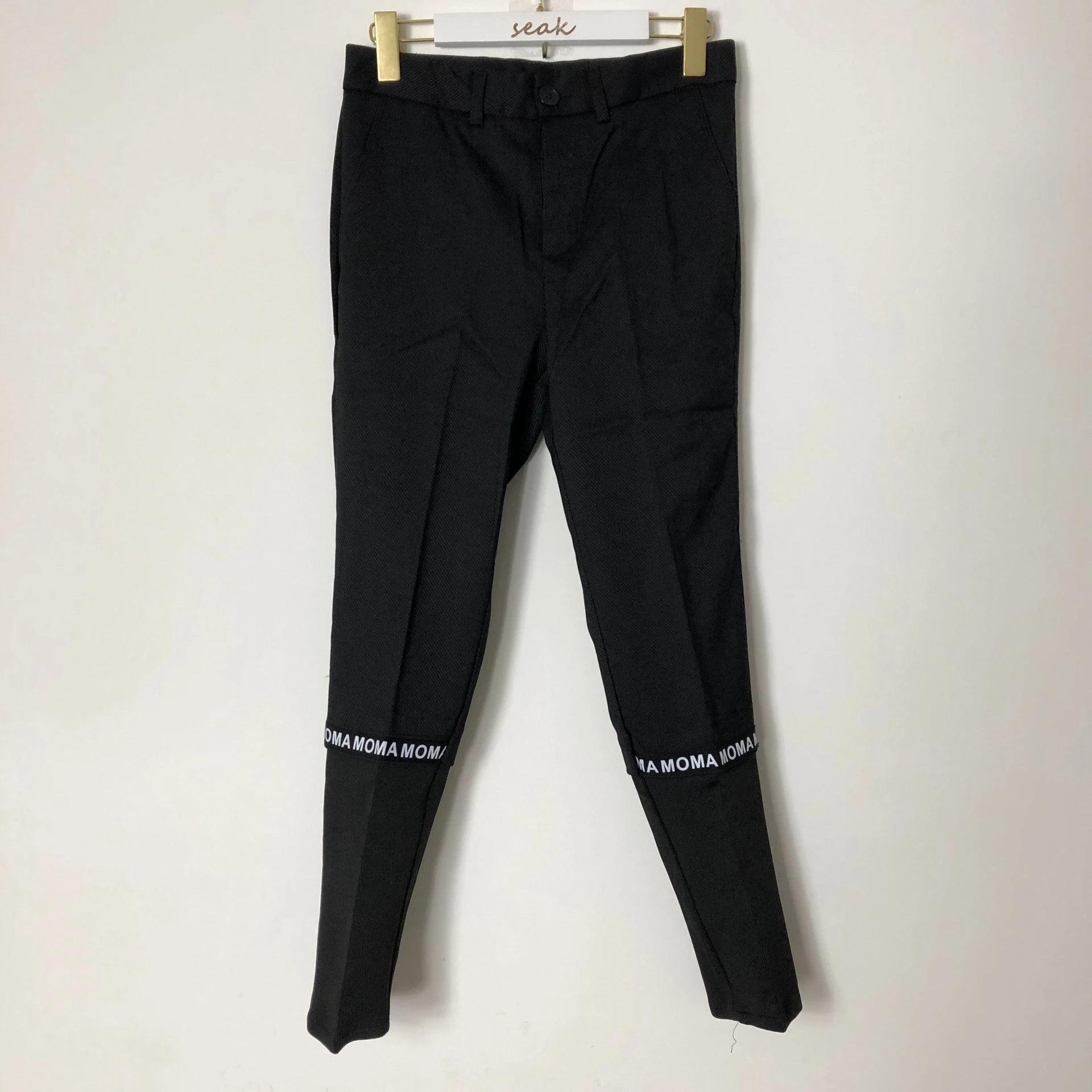 Owen Seak Men Casual Pencil Pants high Street Wear Length Men's Clothing Sweatpants Spring Black Pants
Owen Seak Men Casual Pencil Pants high Street Wear Length Men's Clothing Sweatpants Spring Black Pants