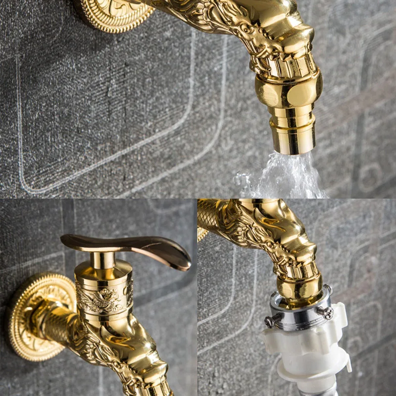 Washing Machine Faucet Retro Vintage Carved Home Sink Garden Single Faucet Water Tap EL
Washing Machine Faucet Retro Vintage Carved Home Sink Garden Single Faucet Water Tap EL