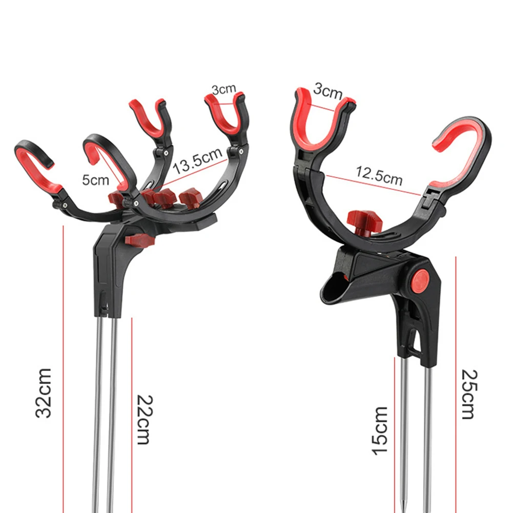 360 Degree Adjustable Fishing Pole Holder Universal Fishing Foldable Bracket Sea Lake Fish Rod Rack Stand Fishing Accessories
360 Degree Adjustable Fishing Pole Holder Universal Fishing Foldable Bracket Sea Lake Fish Rod Rack Stand Fishing Accessories