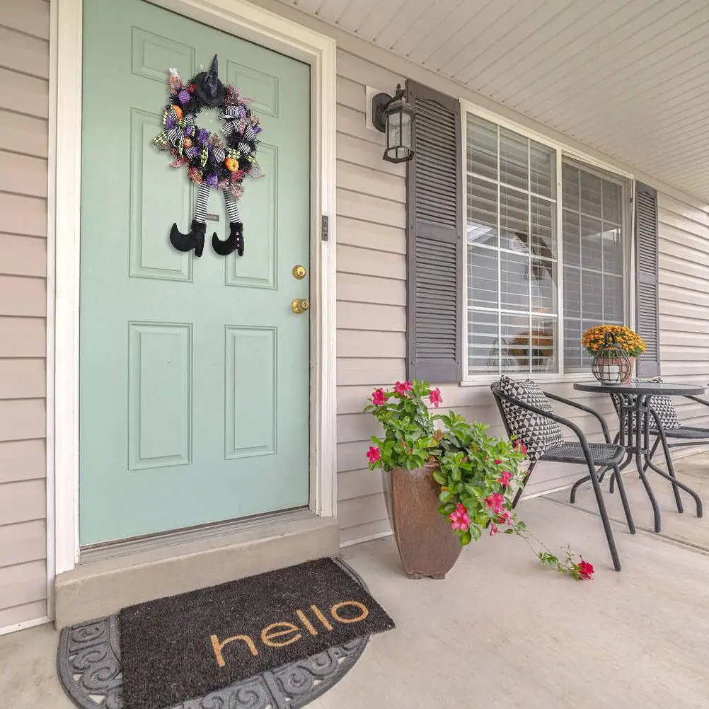 Венок на Хэллоуин, семейный Хэллоуин, ведьма, шляпа, нога, тыквенок, дверной венок, счастливый товар
Венок на Хэллоуин, семейный Хэллоуин, ведьма, шляпа, нога, тыквенок, дверной венок, счастливый товар