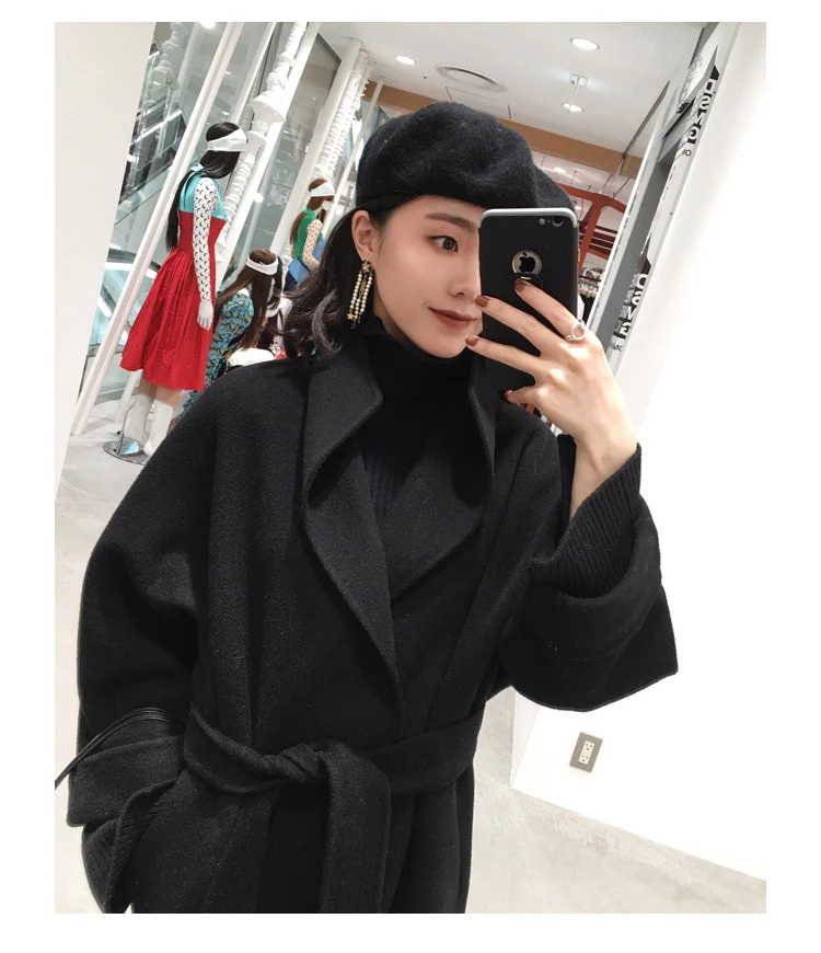 Women Winter Elegant Bandage Wool Blend Women Fashion Long Cardigan Coats Woolen Overcoat Oversize Outwear Wholesale OEM
Women Winter Elegant Bandage Wool Blend Women Fashion Long Cardigan Coats Woolen Overcoat Oversize Outwear Wholesale OEM