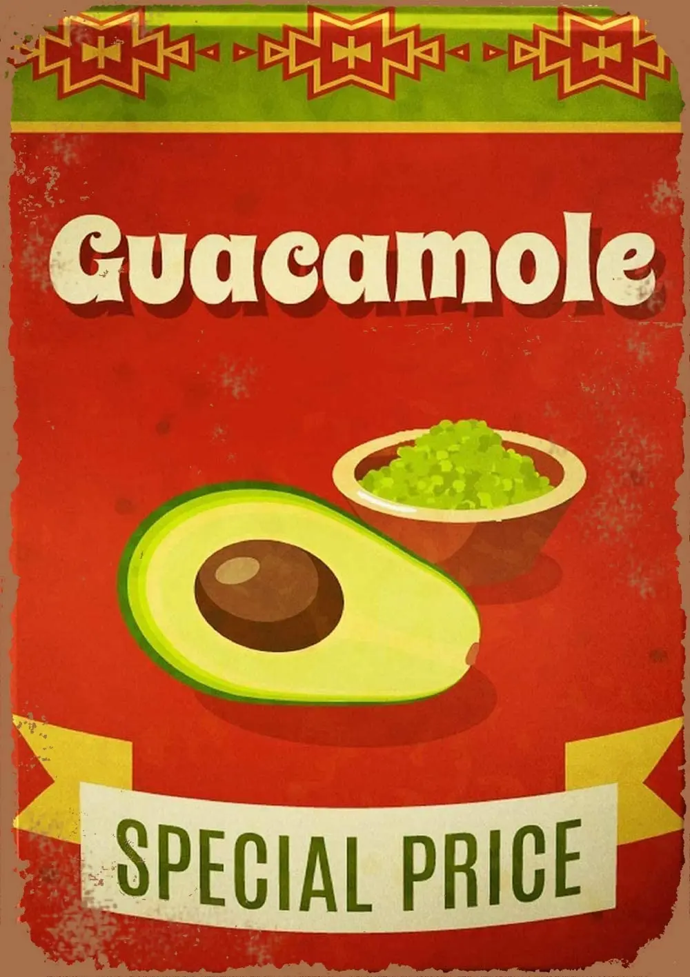 Уникальные стильные оловянные знаки Guacamole для закусок, винтажные знаки, металлические таблички для паба, мужская пещера, украшение для бара ...
Уникальные стильные оловянные знаки Guacamole для закусок, винтажные знаки, металлические таблички для паба, мужская пещера, украшение для бара ...