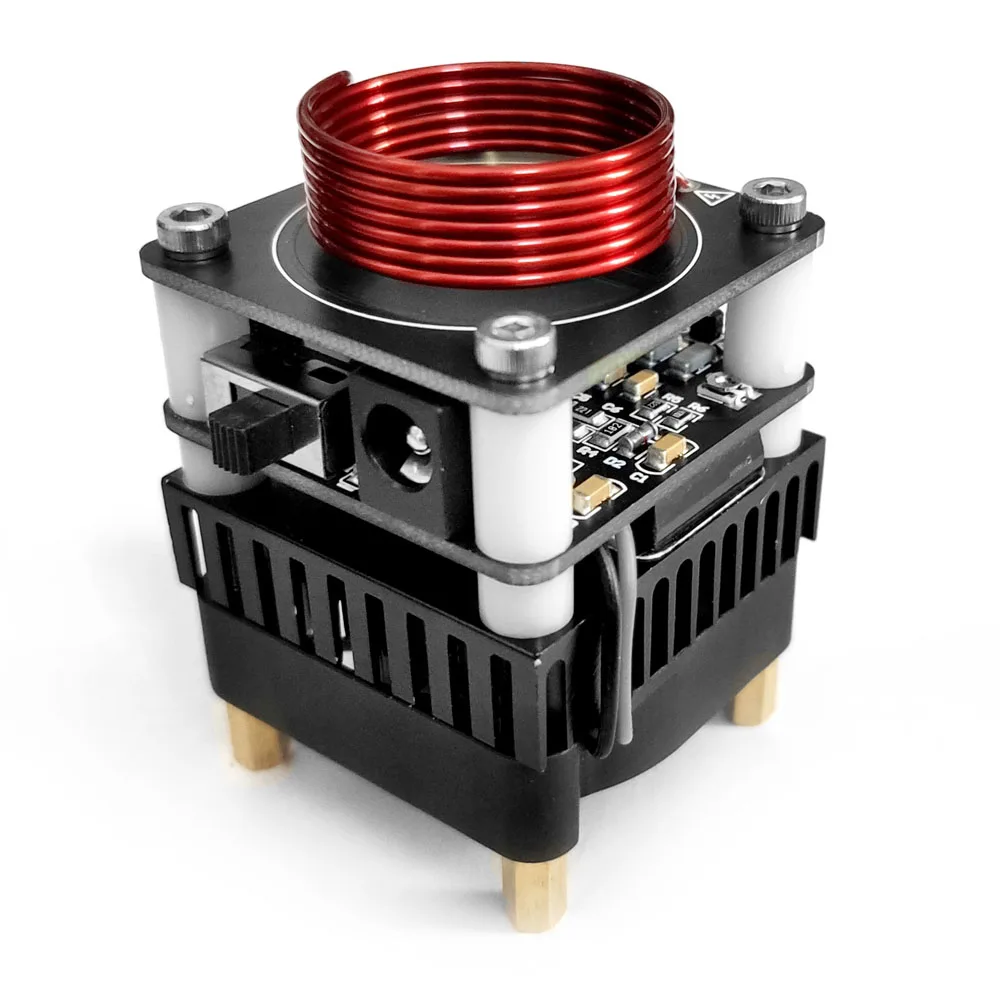tesla coil 36-48V 1.5-2.5A 15Mhz HFSSTC High Frequency Solid State Tesla Coil Electronic Candle for Teaching Demonstrations
tesla coil 36-48V 1.5-2.5A 15Mhz HFSSTC High Frequency Solid State Tesla Coil Electronic Candle for Teaching Demonstrations