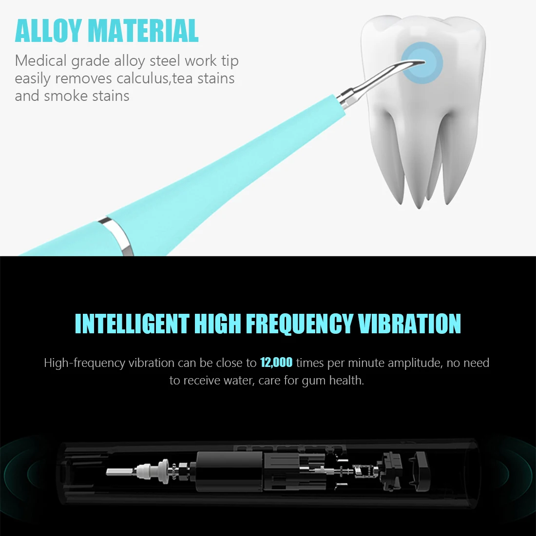 Portable Electric Ultrasonic Dental Scaler Tooth Calculus Remover Stains Tartar Tool Teeth Cleaner Whiten Oral Irrigators
Portable Electric Ultrasonic Dental Scaler Tooth Calculus Remover Stains Tartar Tool Teeth Cleaner Whiten Oral Irrigators