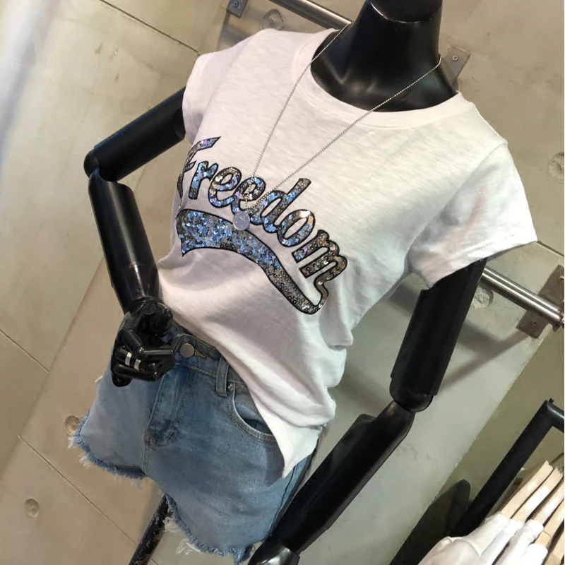 Anime Letter Printing Black T-Shirts Female Harajuku Brand Tshirt Summer Crewneck Clothing Fashion White Oversize T-Shirt
Anime Letter Printing Black T-Shirts Female Harajuku Brand Tshirt Summer Crewneck Clothing Fashion White Oversize T-Shirt