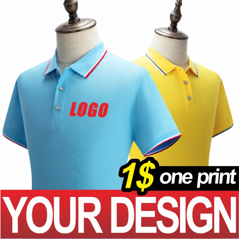 Custom Summer Polo Shirt Embroidery Printed Design Logo Photo Men And Women Breathable Tops 2021 New
Custom Summer Polo Shirt Embroidery Printed Design Logo Photo Men And Women Breathable Tops 2021 New