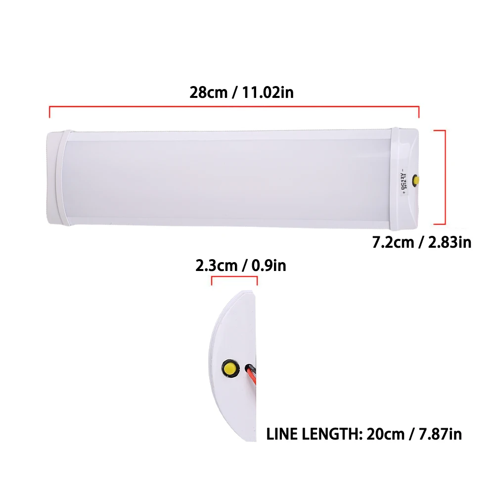 Car Interior Led Light Bar 12V LED Interior Lamp Roof Ceiling Light for RV Camper Trailer Motorhome Van Car Accessories In Stock
Car Interior Led Light Bar 12V LED Interior Lamp Roof Ceiling Light for RV Camper Trailer Motorhome Van Car Accessories In Stock
