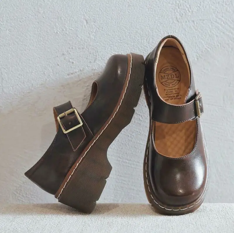 Retro Women's Oxfords Flat Low Chunky Heels Mary Jane School Lolita Pumps Shoes
Retro Women's Oxfords Flat Low Chunky Heels Mary Jane School Lolita Pumps Shoes