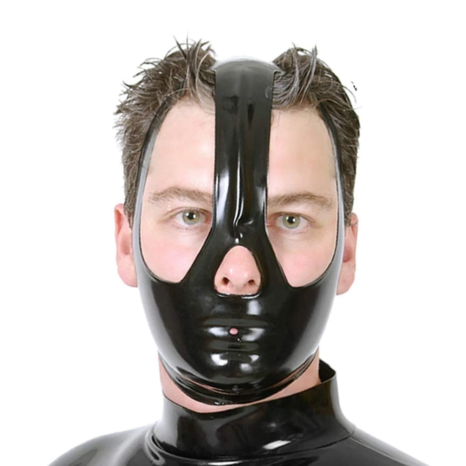 Латексная Маска унисекс с резиновой крышкой маска bdsm зажимы для сосков Секс игры
